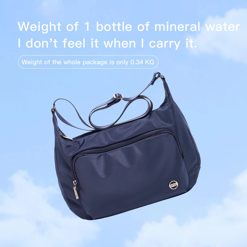 حقائب كتف نسائية من Fouvor خفيفة الوزن وبسيطة غير رسمية للمتسوقين 2025 مقصورات كبيرة حقائب كروس متعددة الأغراض 6105-03