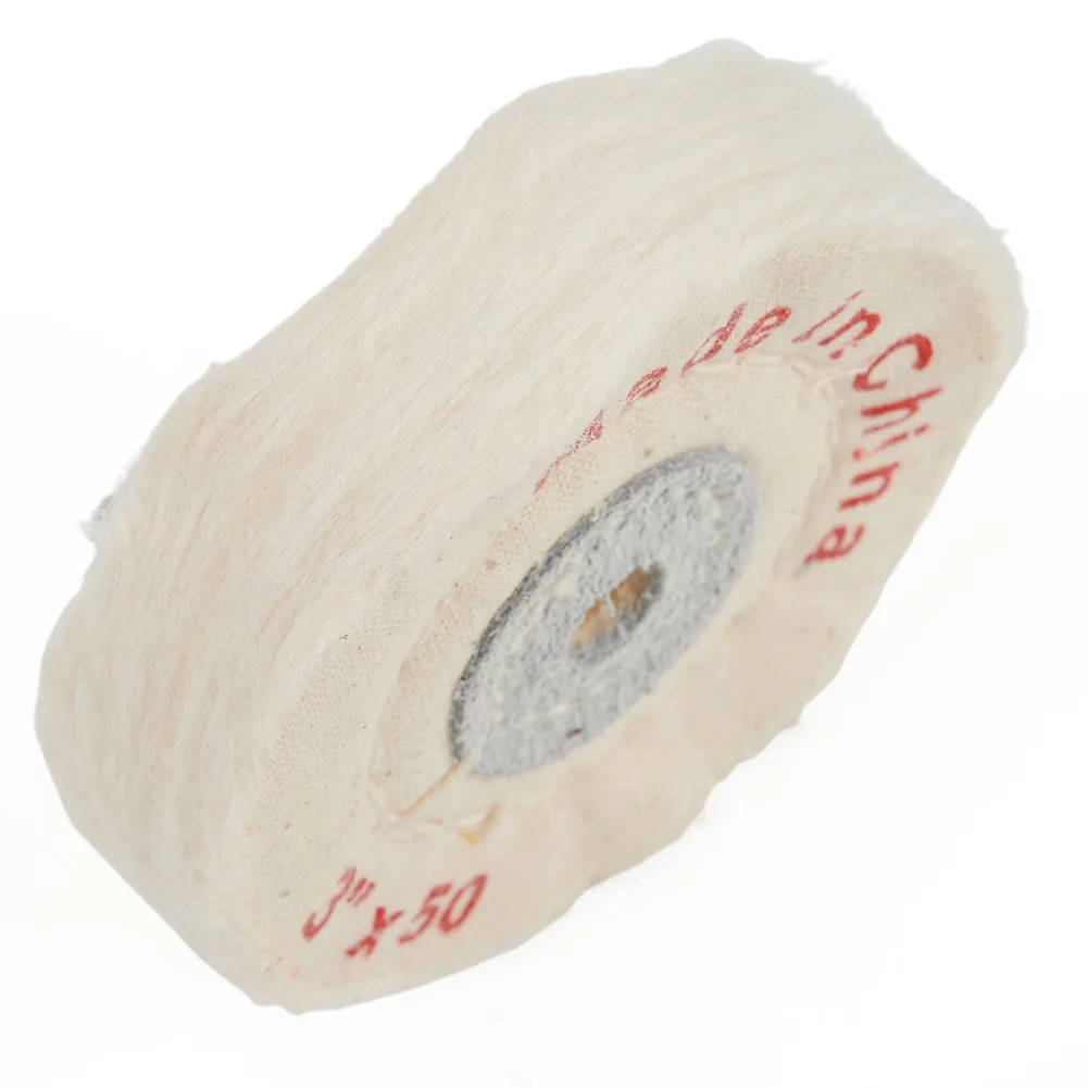 3\'\' Cloth Buffing Polishing Wheel Buffer Polish Jewelry Grinder Pad Handcraft Metal Polishing Tool For Abrasive Tools Power Tool
