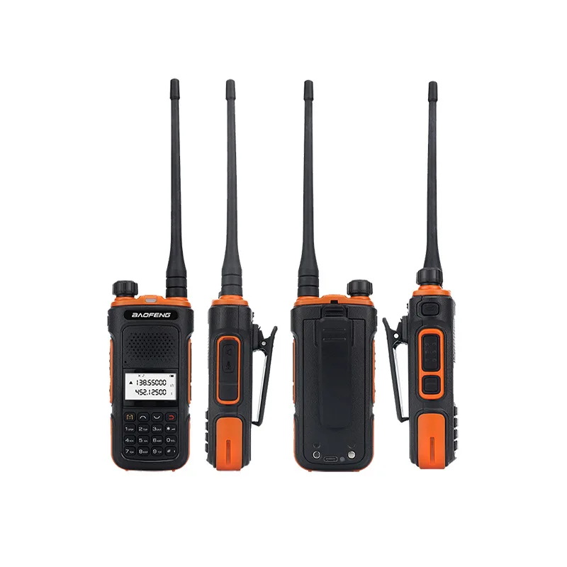 

UV-10 Commercial Dual-segment Walkie-talkie High Definition Display Strong Light Flashlight