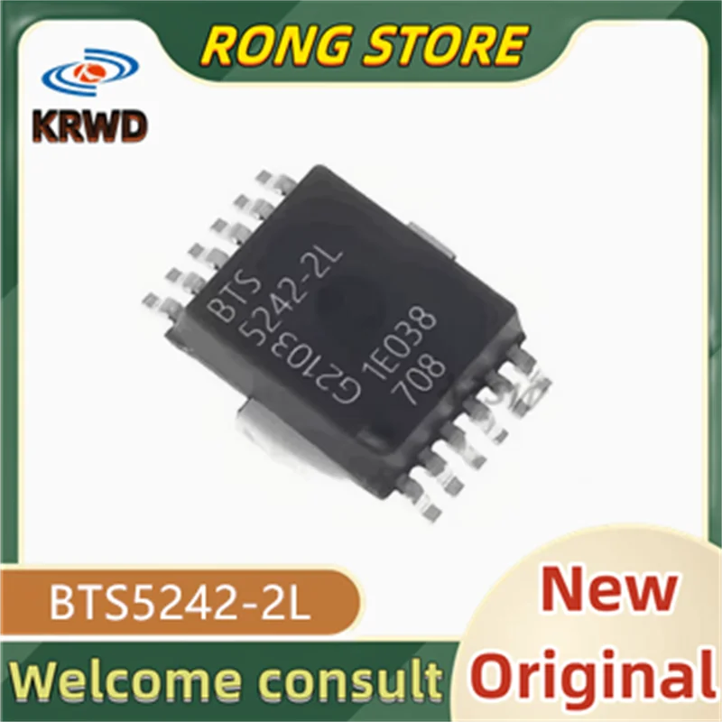 5PCS 5242-2L   New and Original Chip IC BTS5242-2L BTS5242-2 BTS5242 5242 HSOP-12