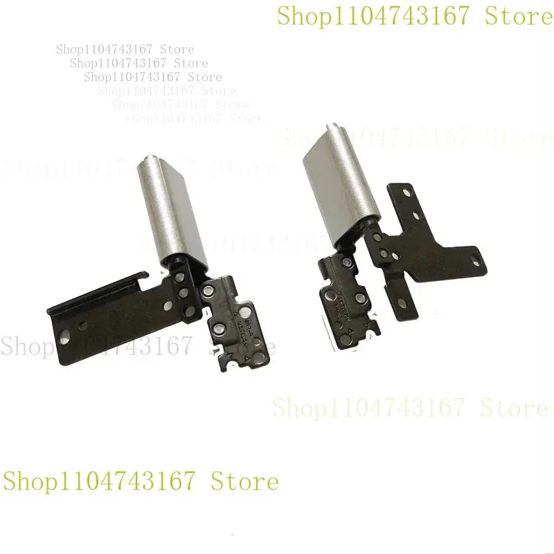 

QIN 04P46W 078HN5 4P46W 78HN5 Новый для Insprion 7415 5410 5415 Комплект петель ЖК-дисплея для ноутбука 2-в-1, левый + правый с крышкойQ