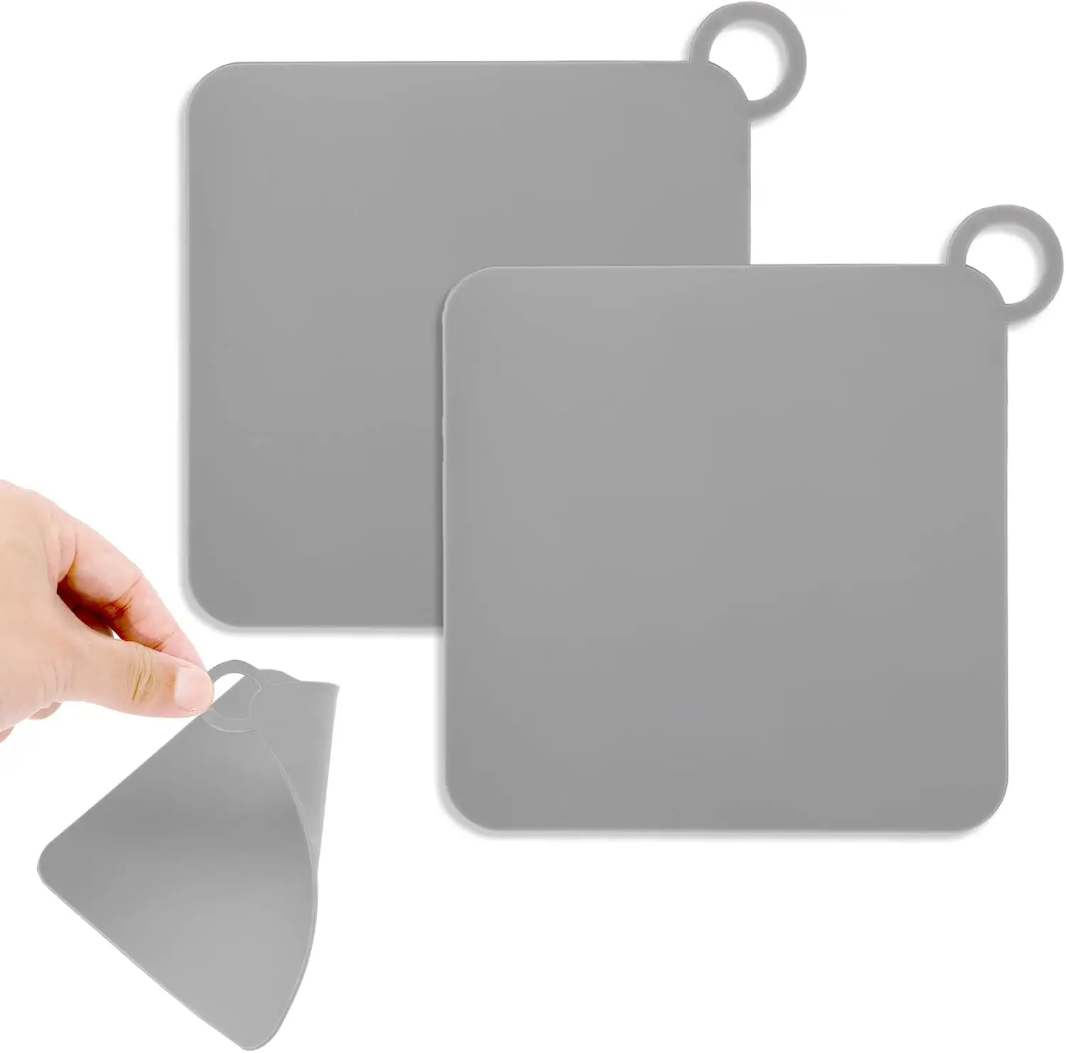

Silicone Shower Drain Cover with Anti-Odor Mat for Bath, Kitchen, Laundry Floor Drain Plug