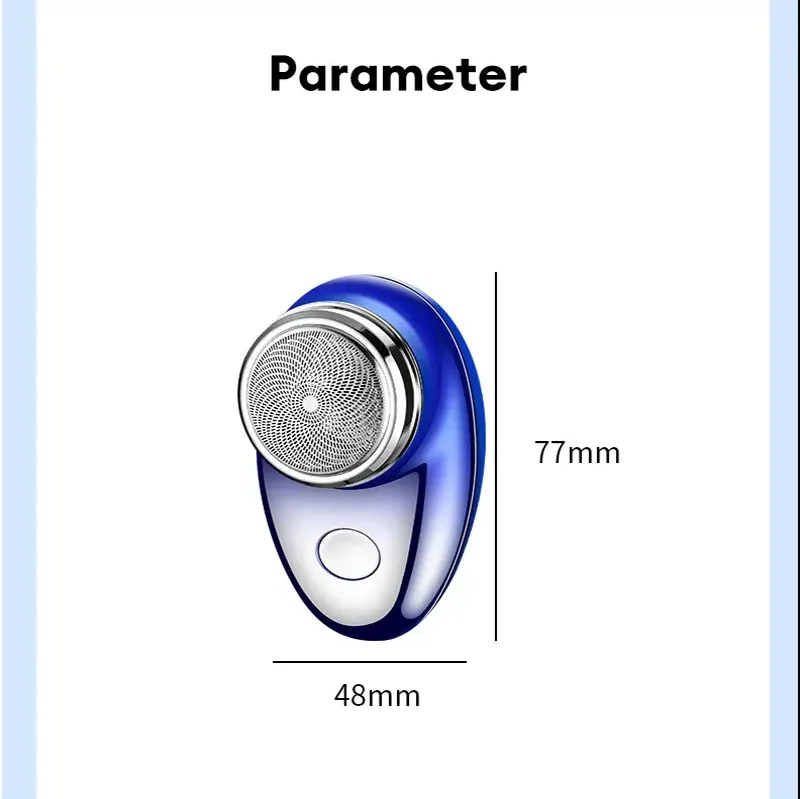Tragbarer Elektro rasierer Typ C Schnell ladung Mini Haushalts reise Rasieren wiederauf ladbare maschinen wasch bare Rasierer Gesicht Haare entfernen