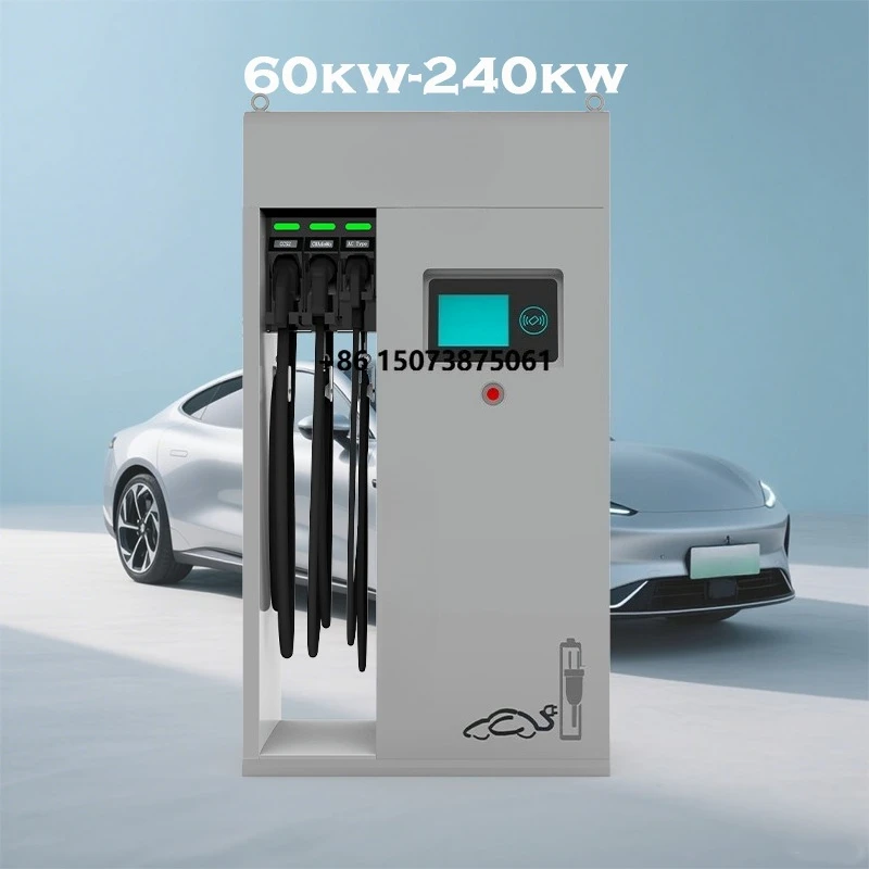 SCU CE Certification DC Fast 60kw 120kw 150kw 180kw EV Charging Station CCS2 Electric Car Charger for Public Charging