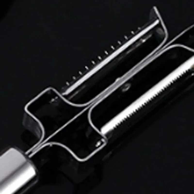 A Kitchen Stainless Steel Double-Head 3-in-1 Apple Peeler Potato Planer Multi-Functional Tool For Falling Fruit And Vegetable image 3