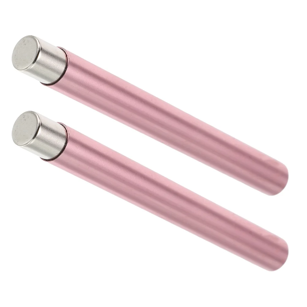 

2pcs Cat Eye Magnet Tool For Nails Nail Art Magnetic Wand Sturdy Portable Manicure Kit Salon Home Use Nail Polish Magnets