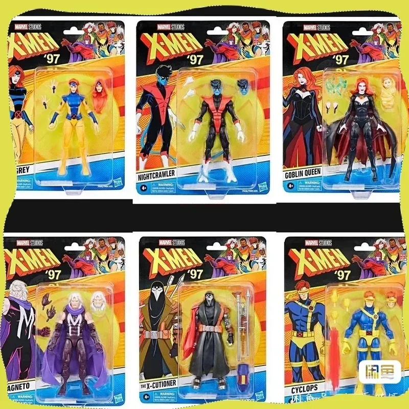 2024  M L  Legends X-men 97 Cyclops/ Jean Grey/ Magneto/ Goblin Queen/ Nightcrawler/ X-cutioner Action Figure Model Toy Gifts