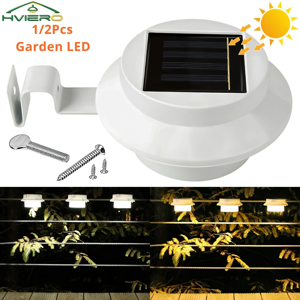 

Outdoor Garden Solar Night Light Corridor Wall Lamp Courtyard Fence LED Street for Lawn Villa Park Home Decoration Illumination