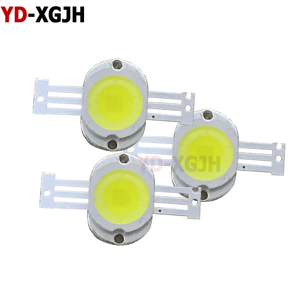

6Pcs 10W round Base High Power LED RGB Spotlight Warm White Red Green Blue Yellow 900Lm 1000Ma IR Chip Bulb Lamp
