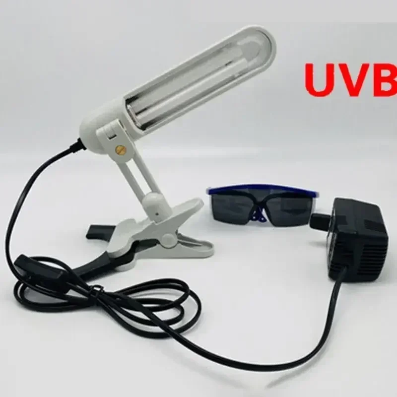 Lámpara de rayos ultravioleta de fototerapia UVB 311nm para el hogar para aliviar la psoriasis y el eczema 110V/220V - Dispositivo de soporte para el cuidado de la piel