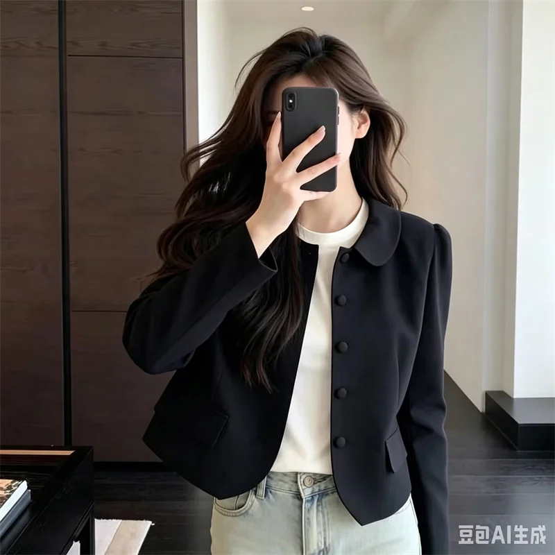New Fashion Loose Cardigan Popular Single-breasted Coat Small Fragrance Beautiful Short Casual Coat Women Spring and Summer