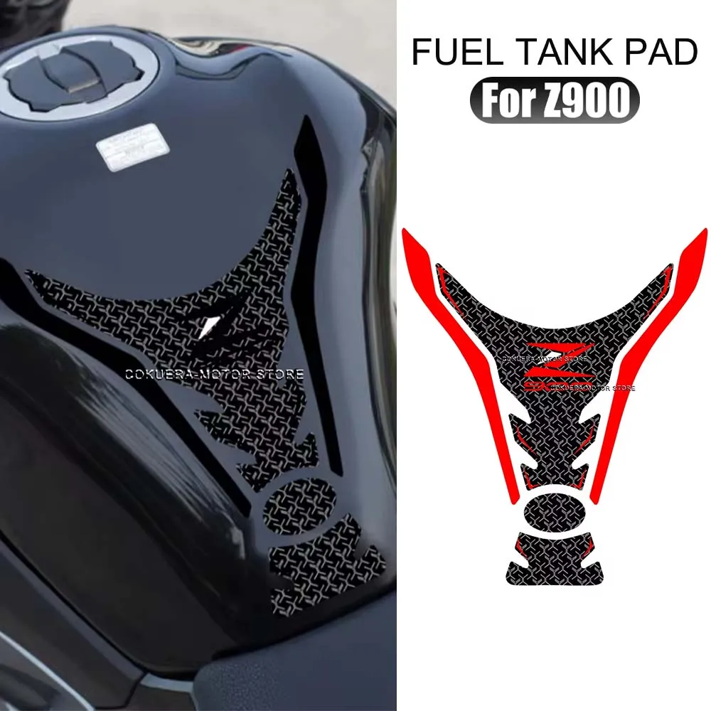 

For Z900 z900 z 900 Motorcycle Accessories Sticker 3D Tank pad Fuel Protector Cover