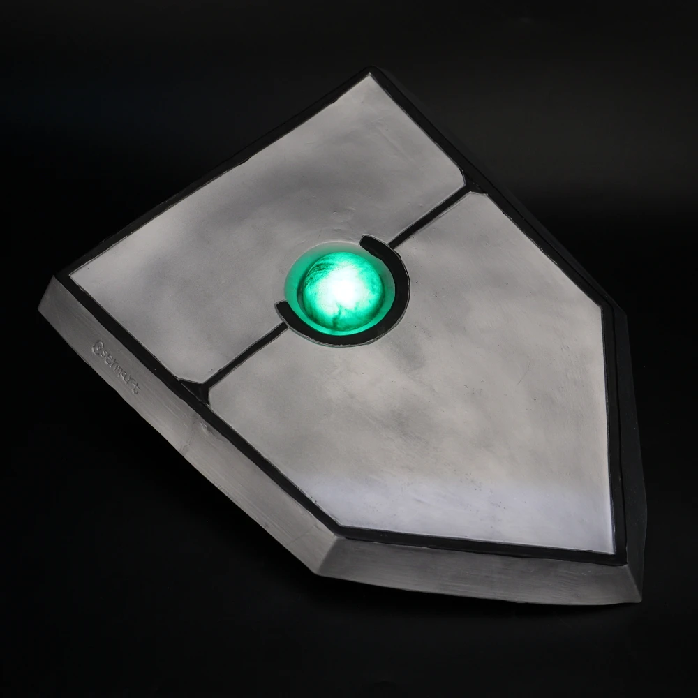 Anime escudo héroe Naofumi Iwatani Tate No Yuusha No Nariagari Cosplay Sheild con Led disfraz de Halloween Prop