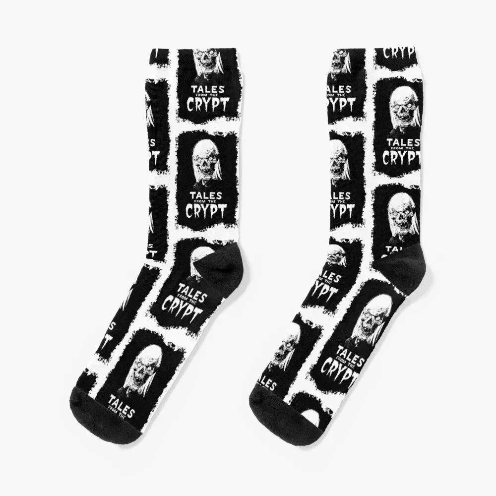 

Tales from the Crypt Socks Thermal man winter bright garter happy new year Luxury Woman Socks Men's