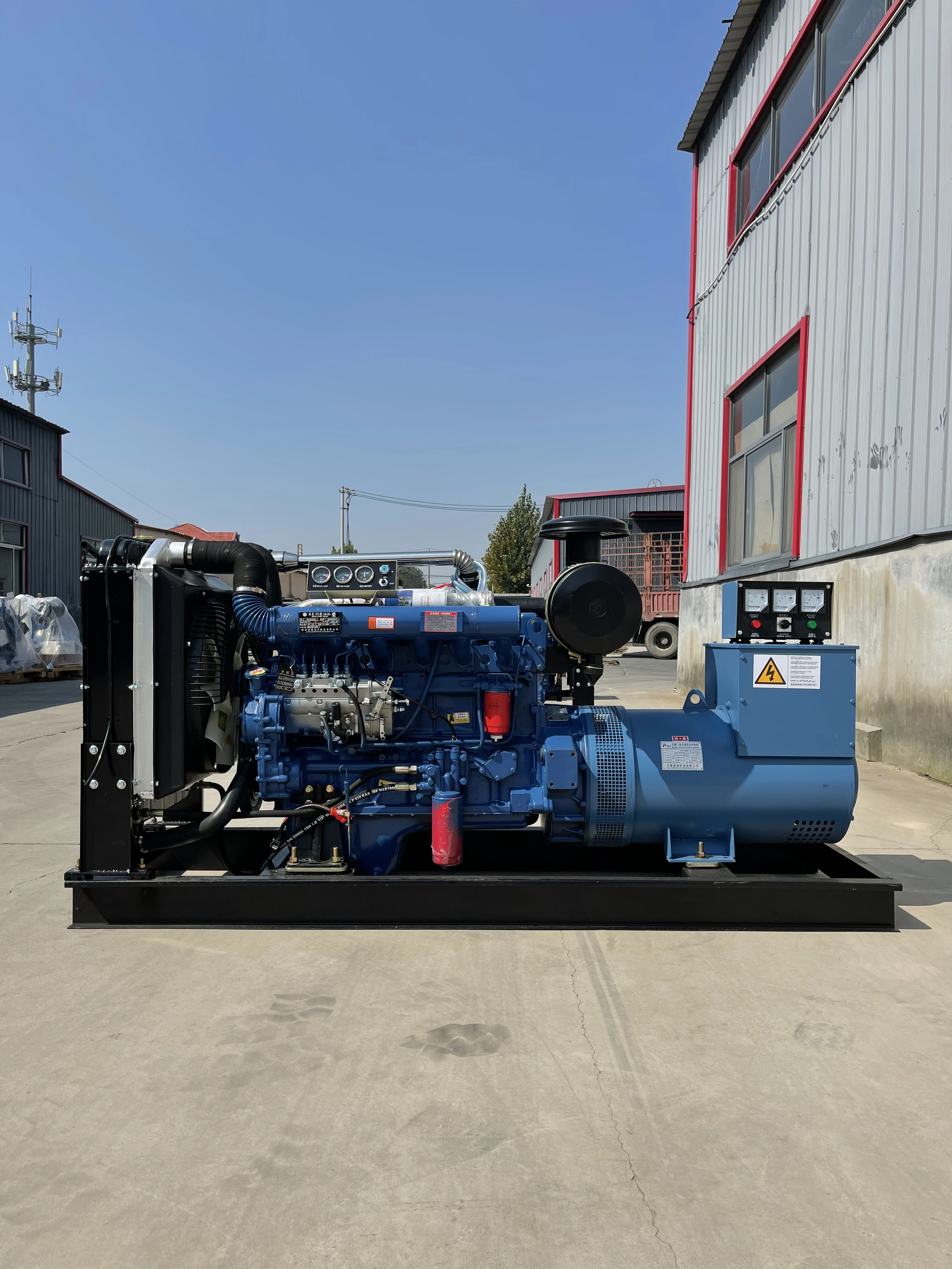 100kw   generator with Weichai engine silent box type  generator