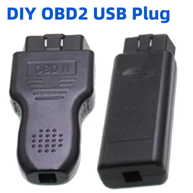 For BMW 1.4.0 Automobile Opcom VAG OBD2 Male Connector Diagnostic Interface OBD Plug OBD2 Shell OBDII Assembly Housing