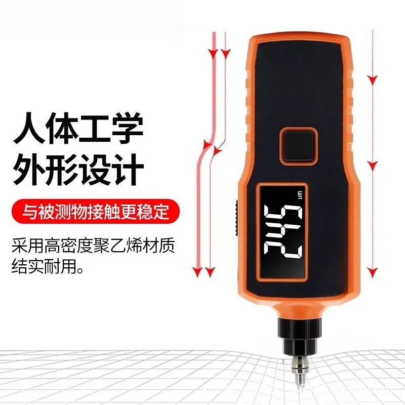 Portable Handheld Split Type Vibration Meter Acceleration Displacement Frequency Tester Digital Measuring Instrument High