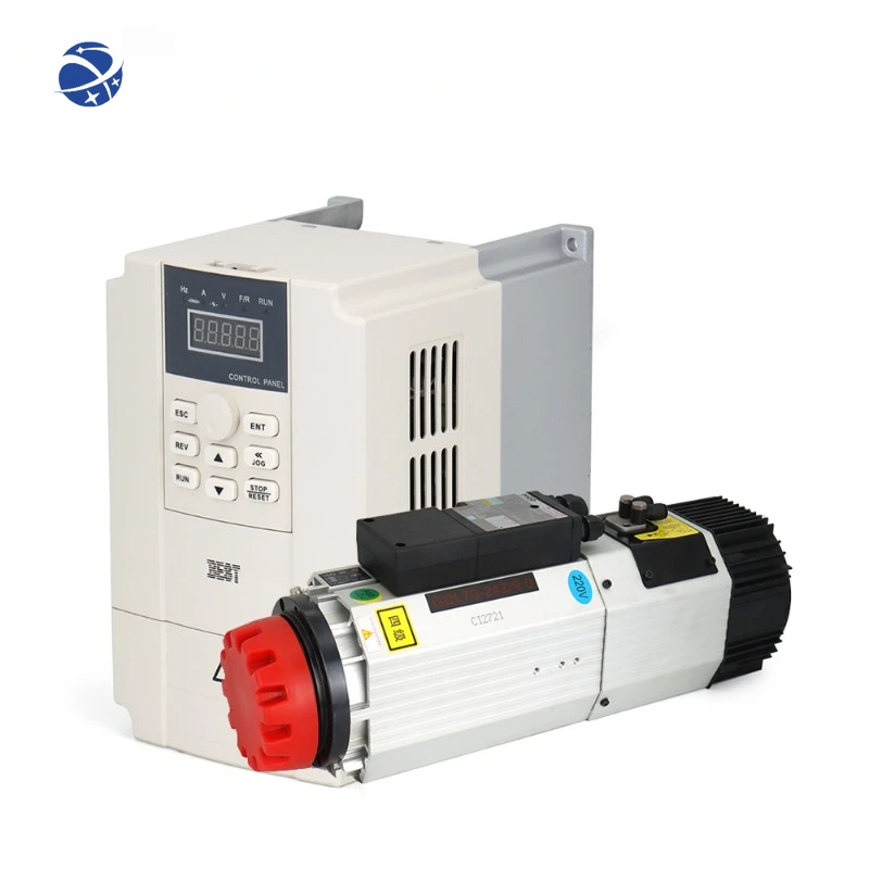 Yun Yi  Automatic Tool Change Spindle ISO30 Air Cooled ATC Spindle Motor 220v 380v 24000rpm Inverter For Wood Working CNC Router