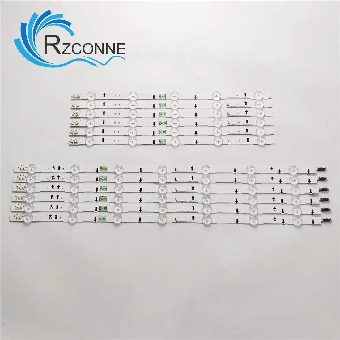 Tira de luces LED de retroiluminación, accesorio para UE50H6270 D4GE-500DCA-R2 UE50H6350 UN50J5500 UE50H6200 UE50H5000 UE50H5030, 12 lámparas