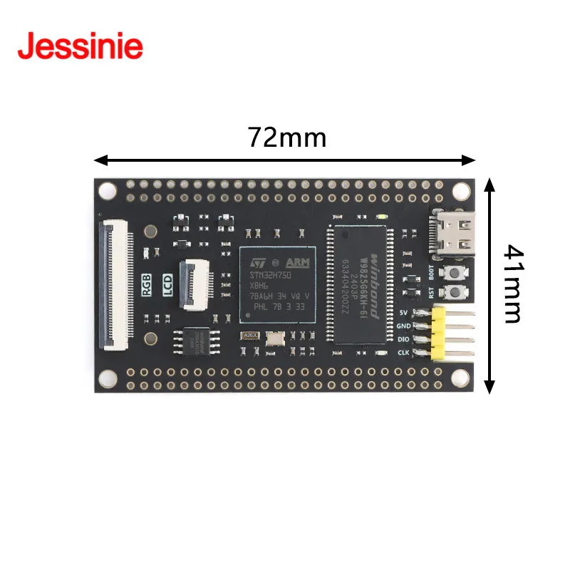 FK750M5-XBH6 FK750M4-XBH6 STM32H750XBH6 STM32H750 STM32 Core System Learning Development Board Module Compatible with OpenMV