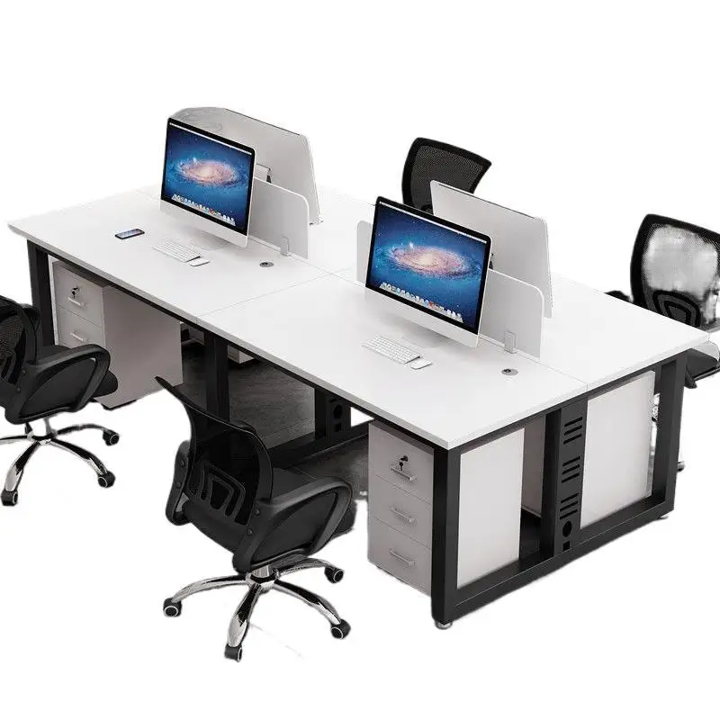 

# Modern Large Office Conference Table Rectangular Meeting Room Table Boardroom Executive Desk Metal Leg Wood