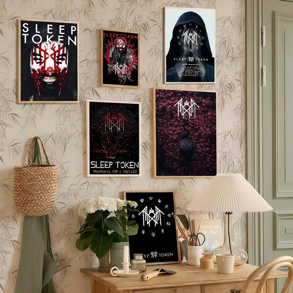 S-Sleep T-Token Popular Band Anime Posters Sticky HD Quality Wall Art Retro Posters For Home Kawaii