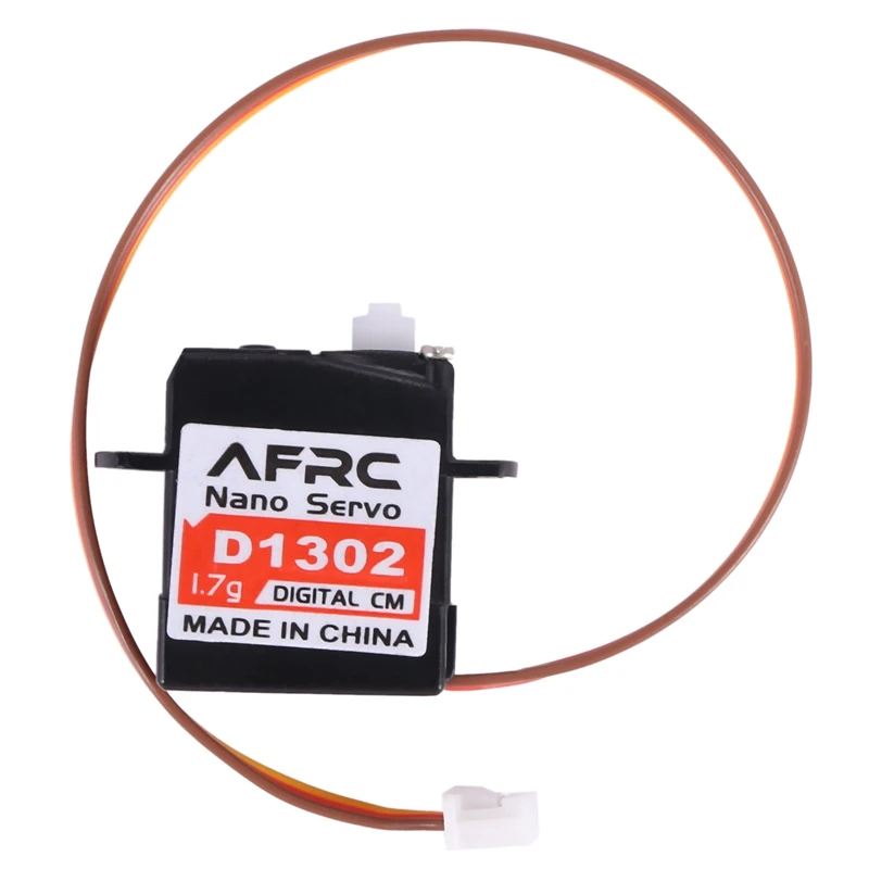 AFRC-D1302 Mini 1,7G Großes Drehmoment Mini Digital Servo JST Stecker Für RC Modell Drone Flugzeug Hubschrauber