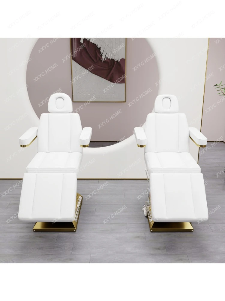 2023 New Golden Electric Beauty Bed Beauty Salon Special Medical Beauty Injection Bed