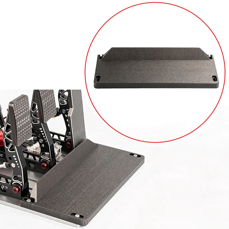 1PCS For SIMAGIC P2000 Series Racing Simulator Pedal Riser Board Foot Stop Plate Integrated 3D Printed Mounting Seat Accessory