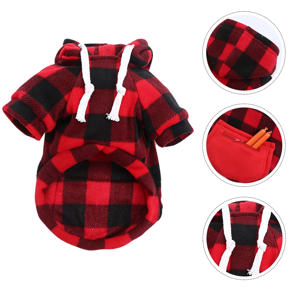

Pet Christmas Costume 1Pcs Creative Design Good Decoration Performance Comfortable Easy to Put on Festive Atmosphere Puppy