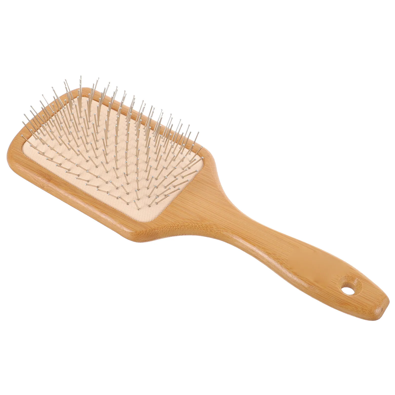 

Airbag Stainless Steel Needle Hair Comb Bamboo Massage Brush Lightweight Portable Detangling Hairbrush Female Paddle Comb
