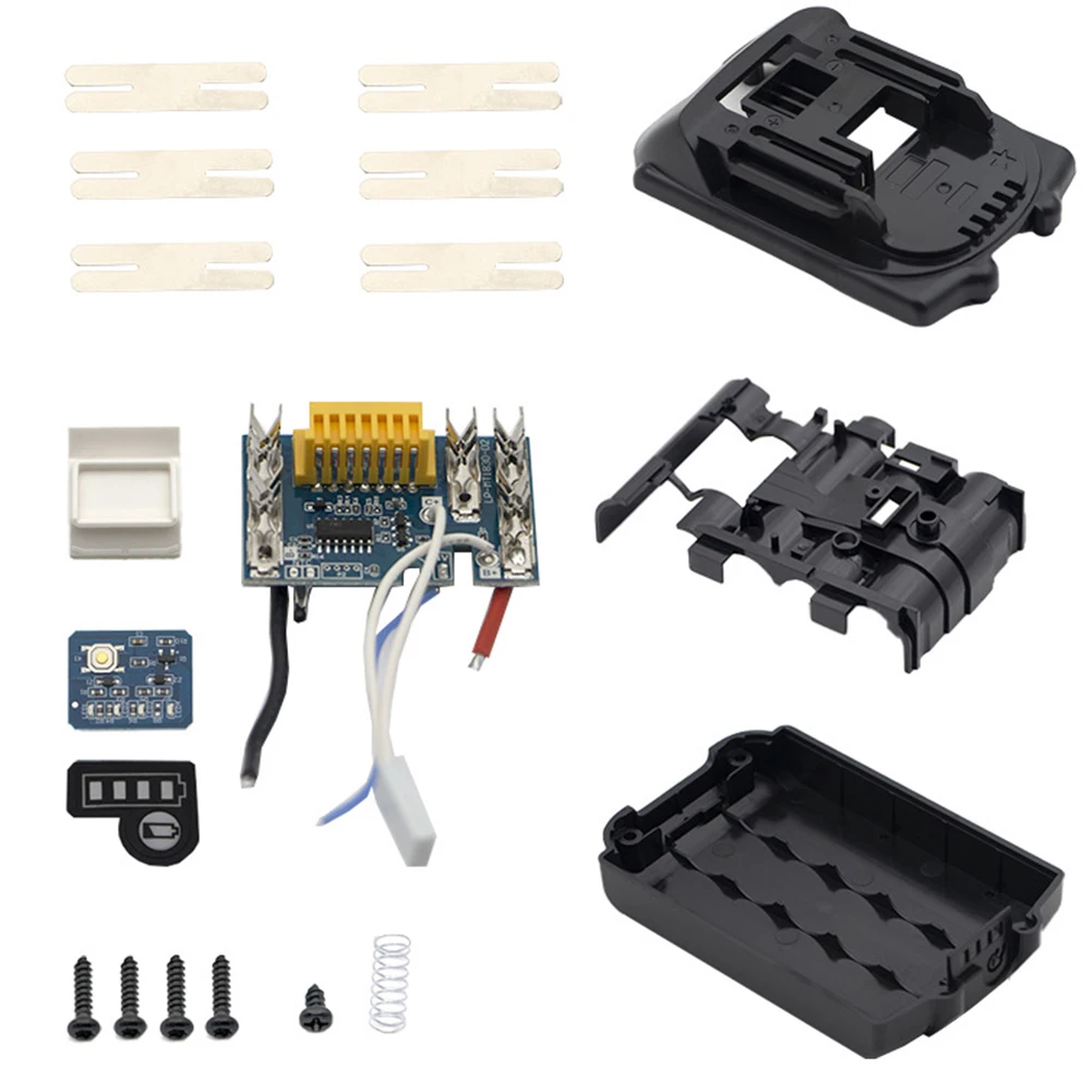Li-ion Battery Plastic Case PCB Charging Protection Circuit Board For Makita BL1830 BL1840 BL1850 Lithium Battery