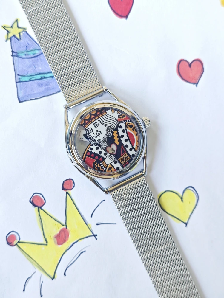 

New women's watchNew creative fashionpersonalitywatch menand women's steel band quartz watch Elegant women's watch Women's gift