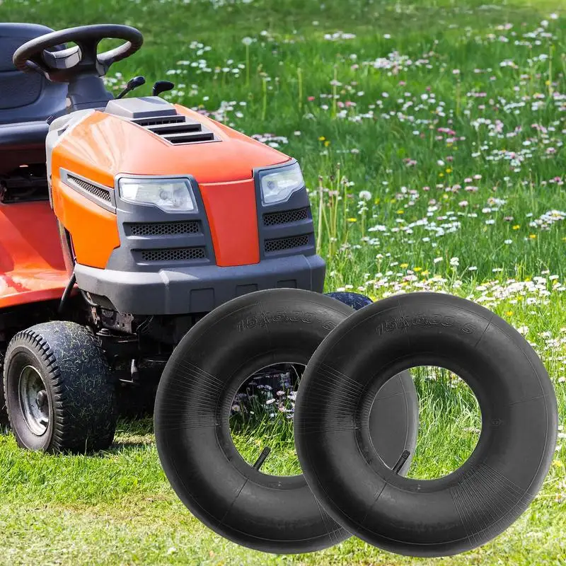 Tires For Lawn Mower Replacement Tire Inner Tubes Sturdy 2 Pieces Wear-Resistant Repair Accessories For Repairing Maintenance
