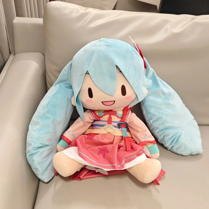 Miku Fufu Plush Toys Preciality Collection Japan Anime SEGA Hatsune Miku Original Stuffed Dolls Toys Kids Birthday Gifts