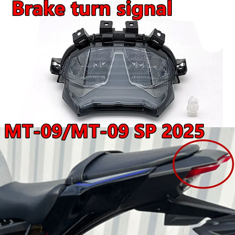 

Подходит для Yamaha MT-09 MT09 MT 09 SP Y-AMT 2024-2025 E-Mark, задний фонарь, стоп-сигналы поворота, встроенный светодиодный фонарь для мотоцикла