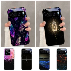 For Google Pixel 9 9a Pixel9 Pro XL 5G Glass Case For Google Pixel 7 7a 8a 8 Pro Fashion Shockproof Tempered Glass Phone Cover