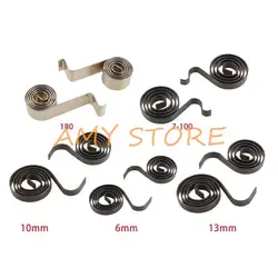 4pcs Repair Part CarbonBrush Holder Coil Spring for Bosch 6-100 GWS7-100 Bosch 180 Angle Grinder Dragon 6 10 13mm Electric Drill