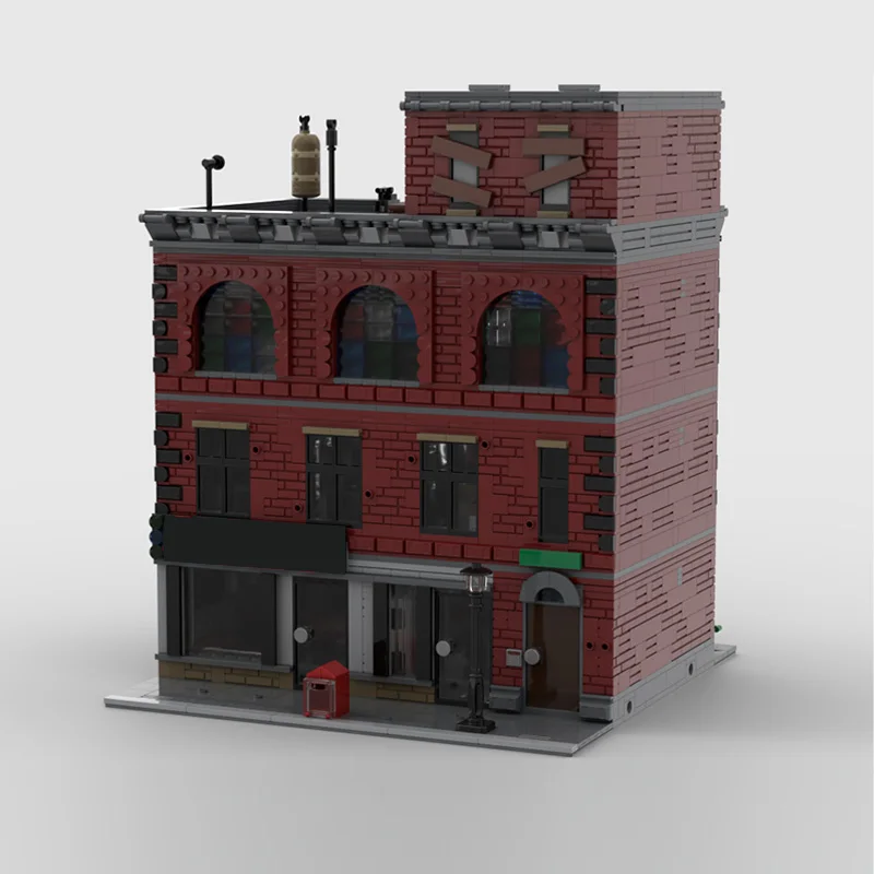 Popular Anime Model MOC Building Bricks Vintage Block Architecture Modular Technology Children Holiday Gifts Assemble Toys Suit