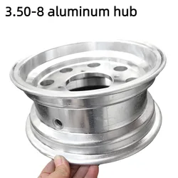 8 Inch Electroplated Rim 3.50-8 rear aluminum wheel hub Monkey Bike Small Monkey Motorcycle Wheel Modified