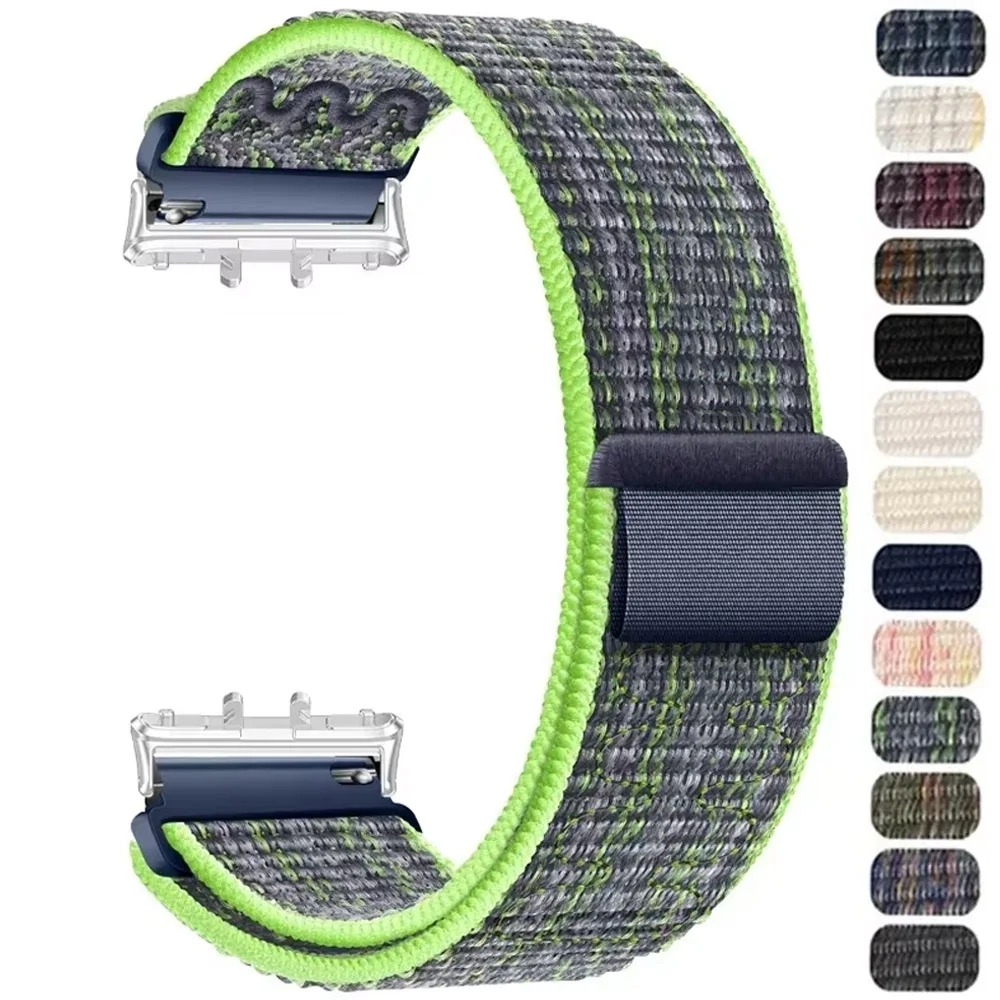 Nylon Loop Strap for Samsung Galaxy Fit 3 Adjustable Elastic Bracelet Watchband for iWatch Samsung Galaxy Fit3 Band Accessories