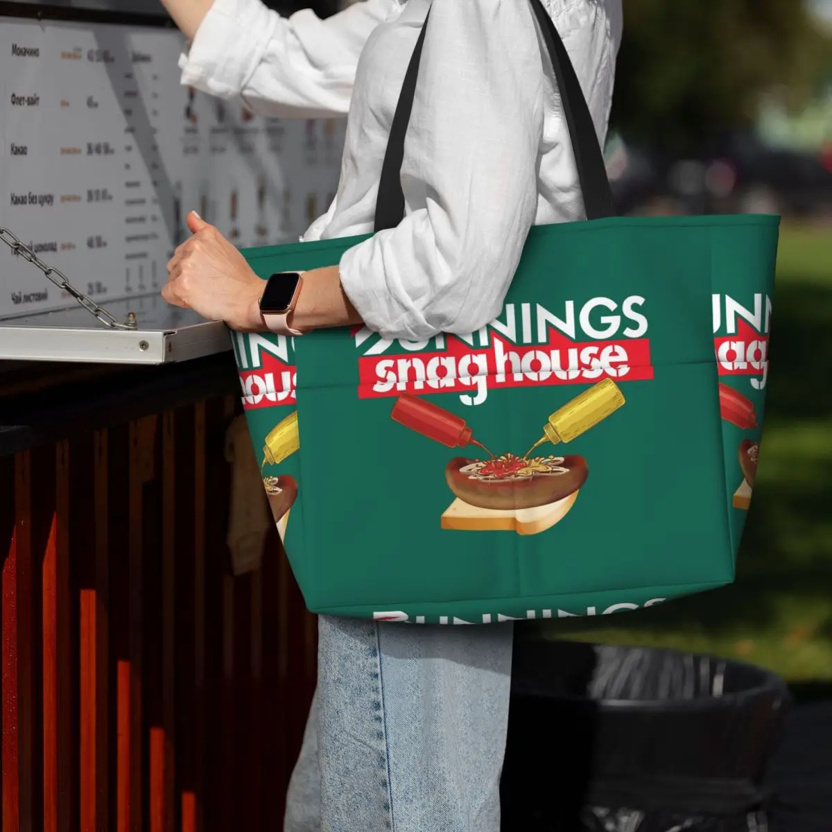 Bunnings Snaghouse Beach Tote Bag Sport Gym Yoga Duffle Large Tote Bag Women Travel Bag Fitness bag