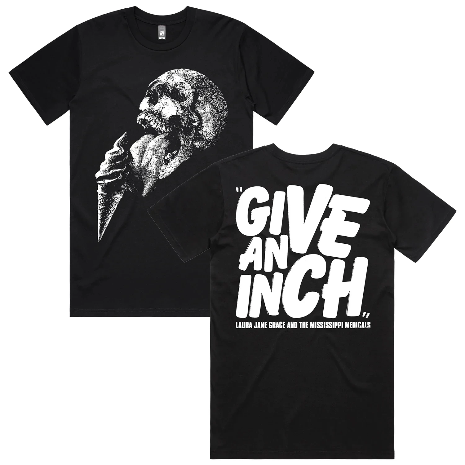 2026 Hip Hop Men's T-shirt Laura Jane Grace  Shirt Tshirt Cotton Black  Print Overszied Short Sleeves Man Women