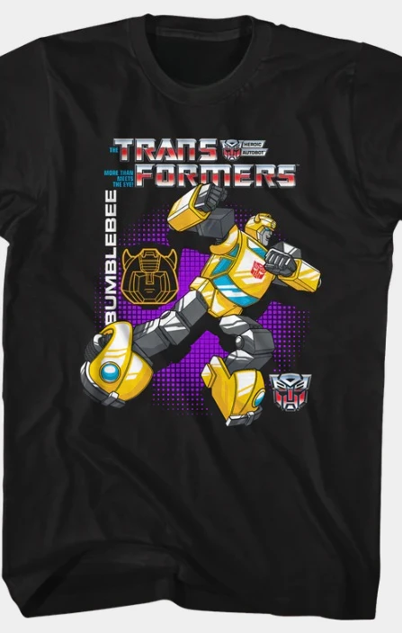 New Transformers peripheral printing men's and women's short-sleeved Y2K street loose and comfortable T-shirt lovers
