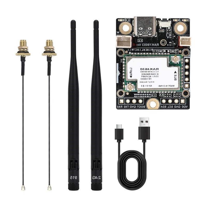 A95I-RP2040 RAK4631 Lora Node With RAK19003 Base Meshtastic Wis Block Sensor Kit Including Antenna Wisblock 915MHZ