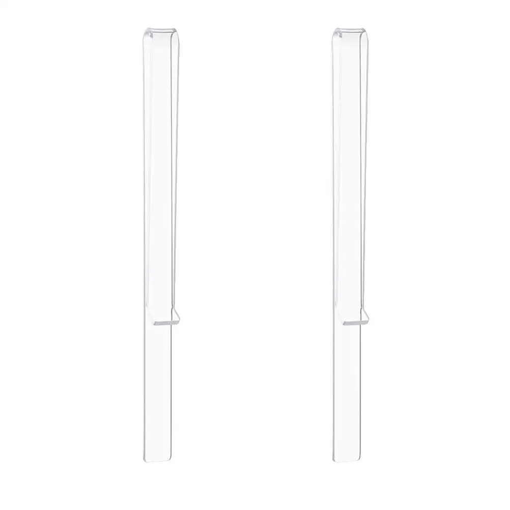 Acrylic Music Score Clip for Guitar Piano Violin – Smooth Surface Page Holder, Easy Install & Portable, 1 Pair