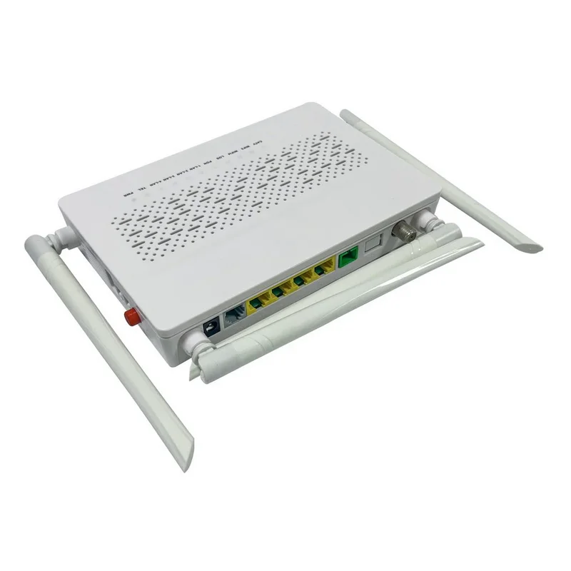 4GE+POTS+CATV+2.4G+5GWIFI Dual-band Gigabit XPON/GPON EPON ONU for school and community broadband FTTH