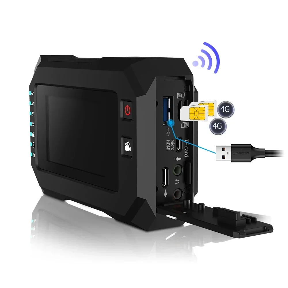 

Portable 4G 4K Bonding Streaming Video Camera for Live Streaming