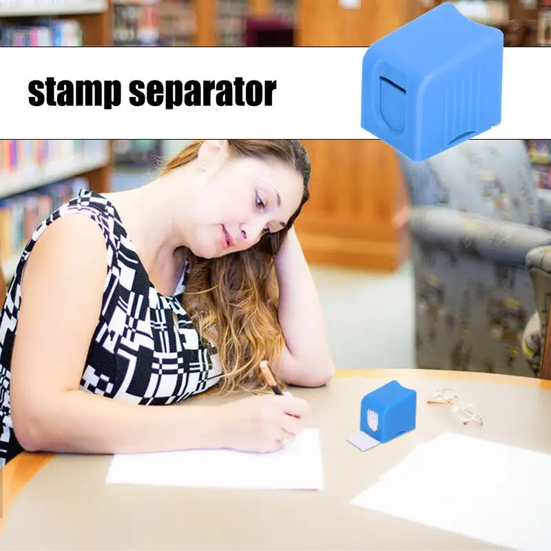 Stamp Roll Dispenser Stamp Organizer And Holder For Home And Mailing Durable Lightweight Convenient Stamp Keeper Box For Stamp