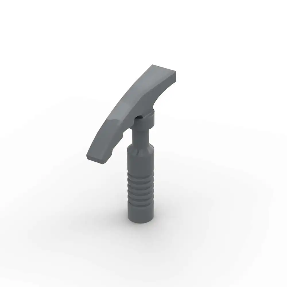 Moc 10 pçs parte tijolos 30193 utensílio machado de gelo bloco de construção casa castelo compatível prop partícula brinquedo diy crianças presentes aniversário